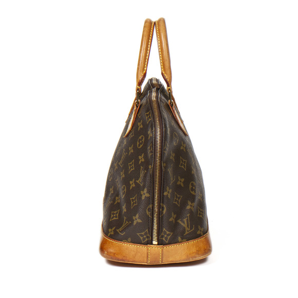Louis Vuitton Alma MM in Brown Monogram Canvas - Picture 4 of 6